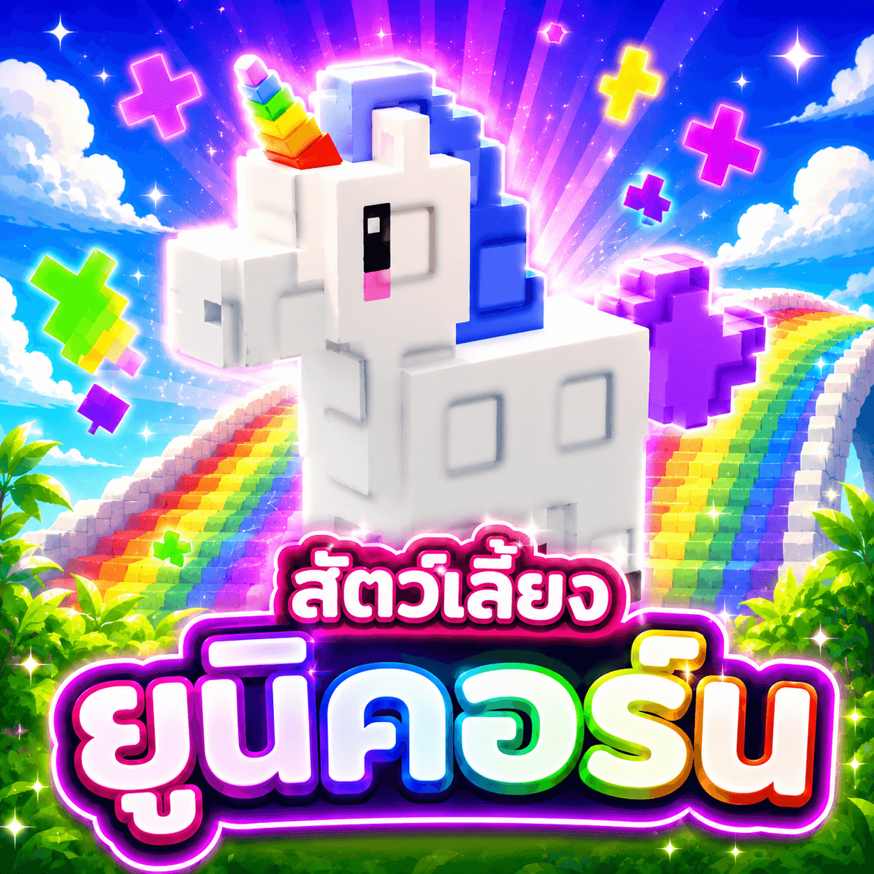 สัตว์เลี้ยง ยูนิคอร์น 🦄🌈