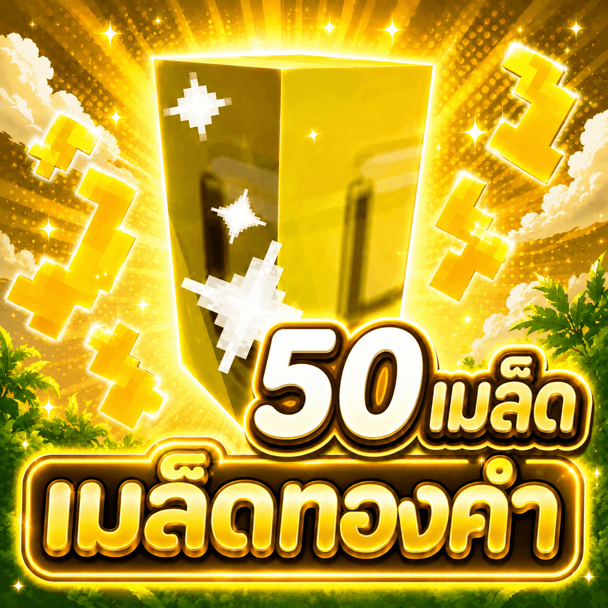เมล็ดทอง Gold 50เมล็ด